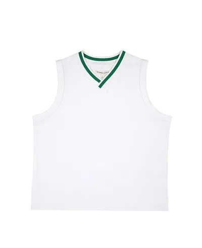 THE SUNDAY COLLECTIVE GIRLS' ORGANIC PLAY V-NECK VEST - LITTLE KID, BIG KID