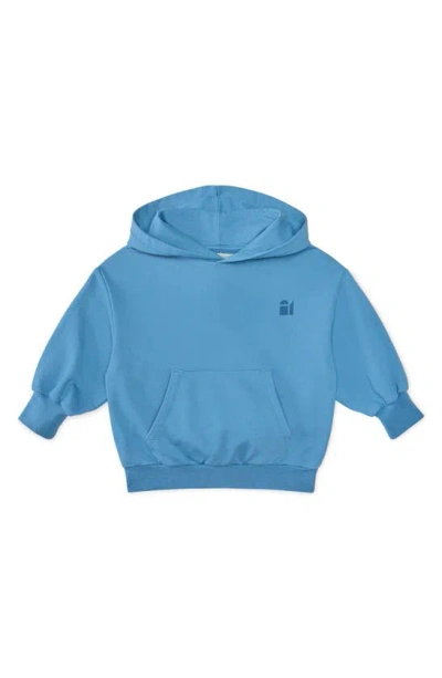 The Sunday Collective Kids' Natural Dye Everyday Hoodie In Bluejay