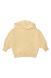 The Sunday Collective Kids' Natural Dye Everyday Hoodie In Light Yellow