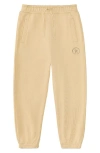The Sunday Collective Kids' Natural Dye Everyday Joggers In Light Yellow