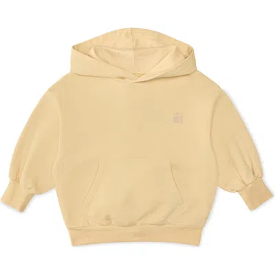 The Sunday Collective Kids' Natural Dye Everyday Pullover In Yellow