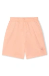 The Sunday Collective Kids' Natural Dye Everyday Shorts In Peach