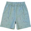 The Sunday Collective Kids' Wedgehog Play Shorts In Blue