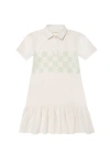 The Sunday Collective Play Polo Dress In White