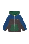The Sunday Collective Kids'  Polar Fleece Zip Up In Multi