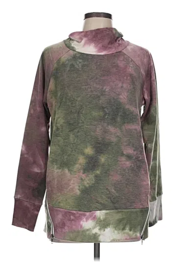 Pre-owned The Sweatshirt Project By French Laundry Sweatshirt In Green