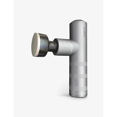 The Tech Bar Heated Micro Massager Pro Massager Gun In Gpaphite Silver