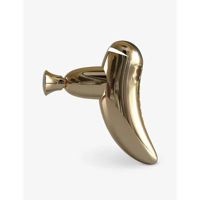 The Tech Bar Mini Percussive Thermal Massage Gun In Gold