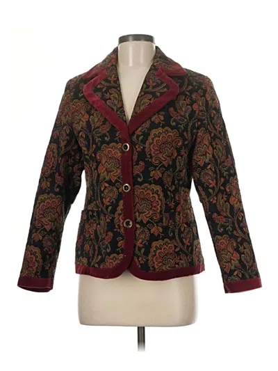 Pre-owned The Territory Ahead Blazer Jacket In Burgundy