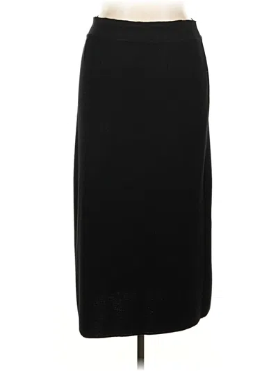 Pre-owned The Territory Ahead Wool Skirt In Black