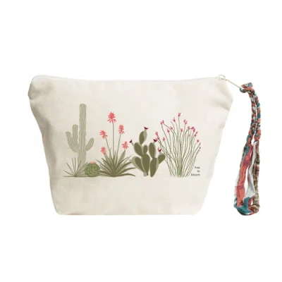 The Tote Project Free To Bloom | Pouch In Brown