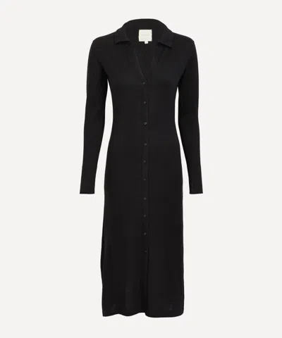 The Uniform Women's Cashmere And Silk-blend Long Cardigan In Black