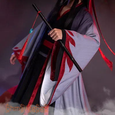 Pre-owned The Untamed Hanfu Men's Dress Women's Dress Wei Wuxian Weiying Ancient Costume In Ancient Costume+flute