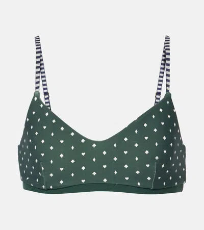 The Upside Ace Of Hearts Sports Bra In Multicolor