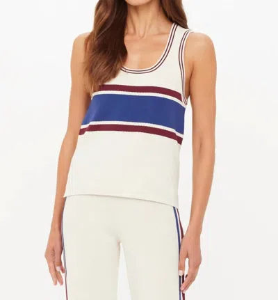 The Upside Adesa Vilde Knit Tank Top In Creme In Neutral