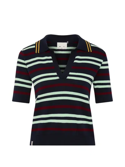 The Upside Archie Striped T-shirt In Multi