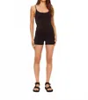 The Upside Arizona Crossback Kiva Onesie In Black In Black