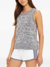 The Upside Armada Koby Knitted Tank Top In Gray