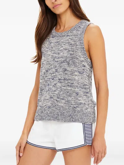 The Upside Armada Koby Knitted Tank Top In Gray