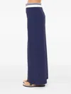 The Upside Astra Zora Striped Maxi Skirt In Blue