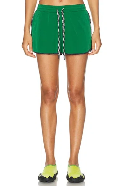 The Upside Austen Run Shorts Jungle Green
