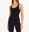 The Upside Balance Seamless Lenny Tank Top In Black In Black