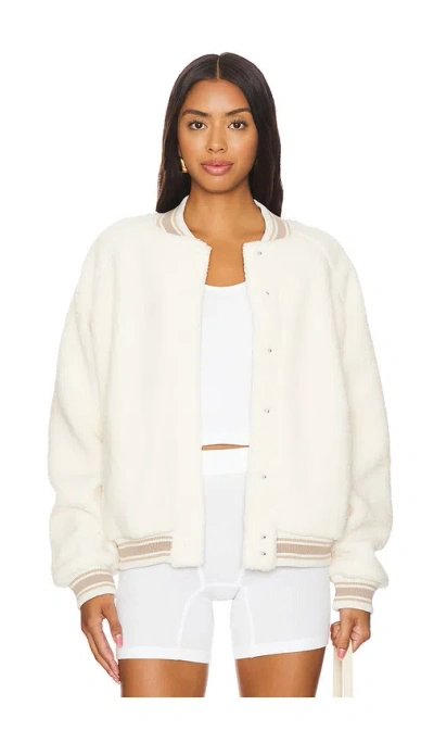 The Upside Banks Bomber Jacket In Natural