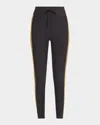 The Upside Beaufort 25" Midi Pants In Black