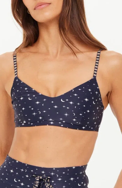 The Upside Bellaire Ballet Low Impact Sports Bra In Blue