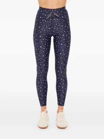The Upside Bellaire Celestial-print Leggings In Blue