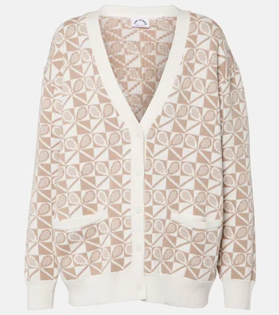 The Upside Boulevard Piper Cotton Cardigan In Natural