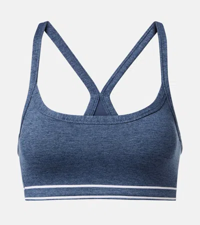 The Upside Bowery Baxter Sports Bra In Blue