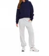 The Upside Byron Logo Long Sleeve Hoodie In Navy In Blue
