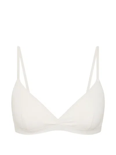 The Upside Capri Rib Bra In White