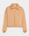 The Upside Carlotta Bomber Jacket In Brown
