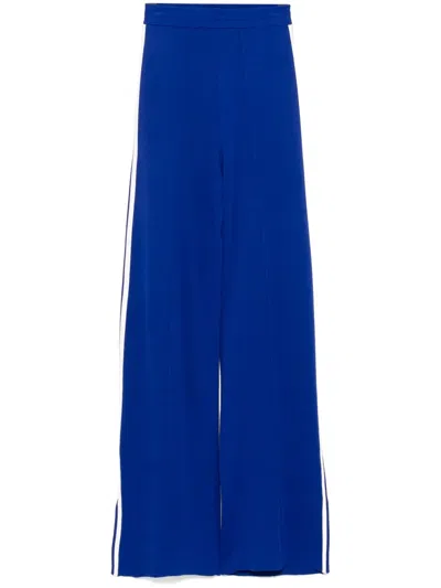 The Upside Carnaby Freya Knitted Pants In Blue