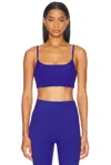 The Upside Carnaby Hutton Scoop Sports Bra In Cobalt