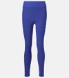 The Upside Carnaby 25" Midi Leggings In Blue