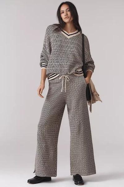 The Upside Castilla Drawstring Pants In Beige