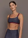 The Upside Cavallo Scoop Neck Nina Bra In Abstract In Multi