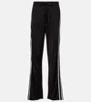 The Upside Celeste Mid-rise Sweatpants In Black