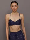 The Upside Cheval Zoe Sports Bra In Blue
