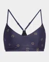 The Upside Cheval Zoe Sports Bra In Purple