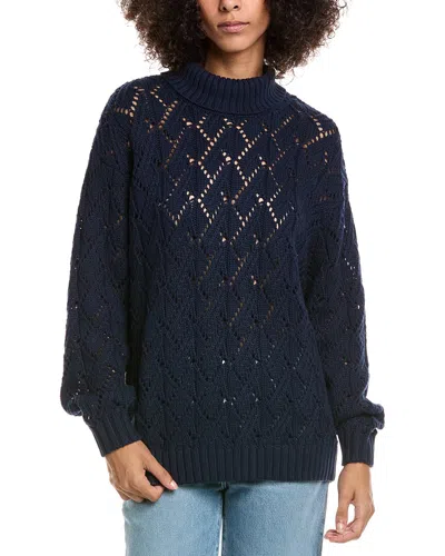 The Upside Clementine Knit Sweater In Blue