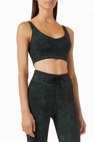 The Upside Cobra Candice Top In Animal In Black