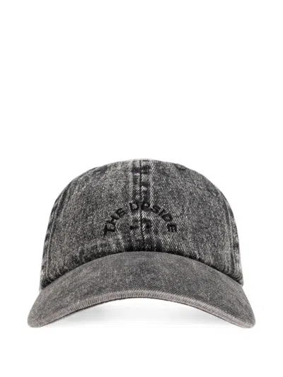 The Upside Cosmic Logo-embroidered Baseball Cap In Gray