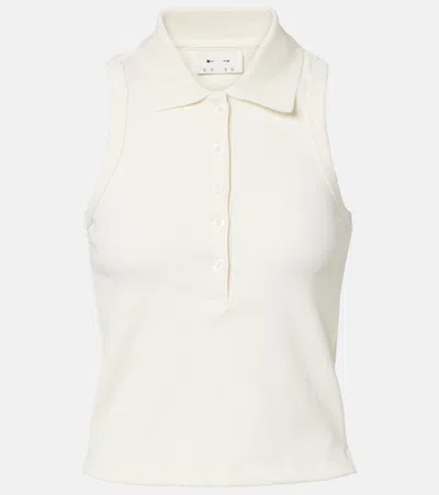 The Upside Courtship Henri Top In White