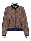 The Upside Crossroad Cotton-blend Bomber Jacket In Multi