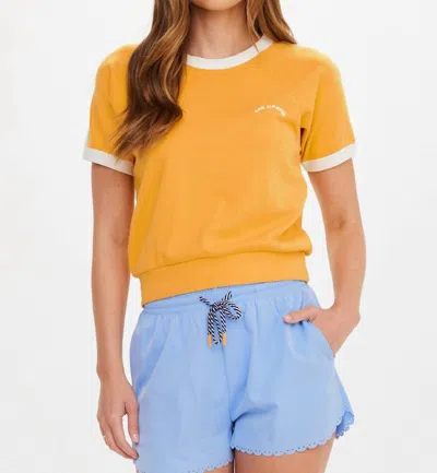 The Upside Daisy Salome Tee In Mimosa In Orange