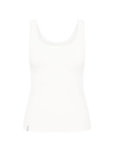 The Upside Del Rey Pointelle Tank Top In White